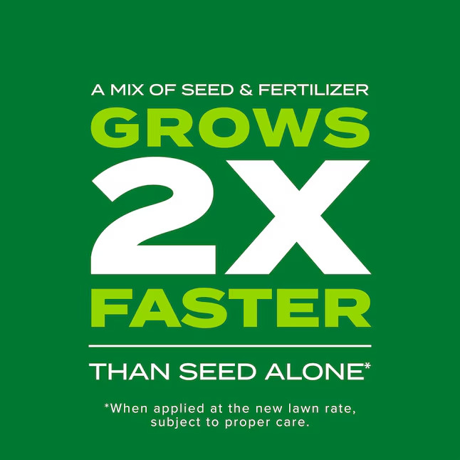 Turf Builder 5.6 Lbs. Rapid Grass Sun & Shade Mix Combination Seed and Fertilize