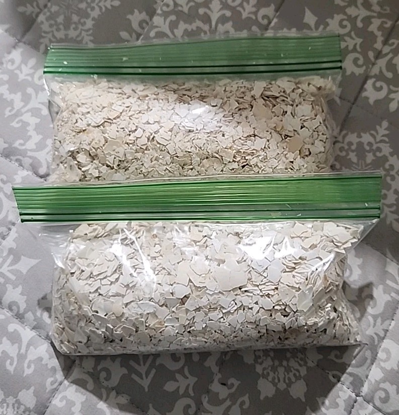 Organic Crushed Eggshells 1 Pound Bag Calcium Fertilizer Egg Shells From USA