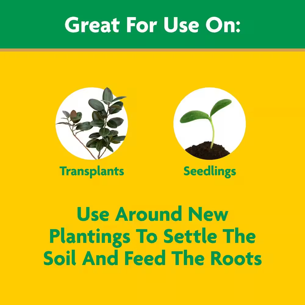 Quick Start Planting and Transplant Starting Solution 48 Oz. for Flower and Vege