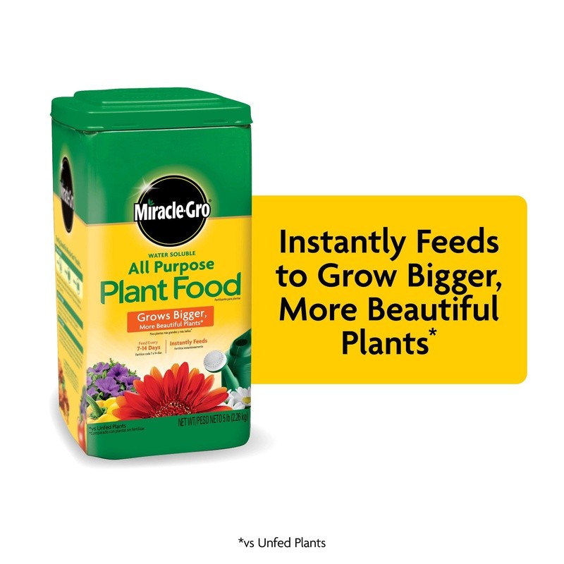 Water Soluble All Purpose Plant Food 24-8-16 Fertilizer Indoor Outdoor Plants US