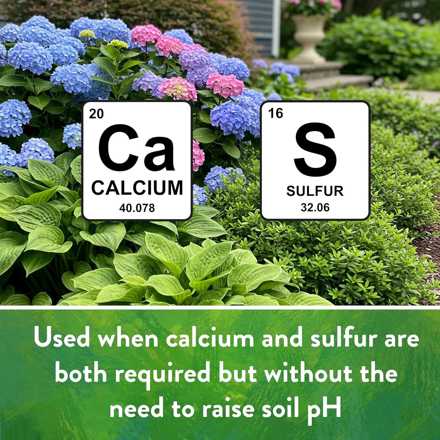 Organic Prilled Garden Gypsum – 5 lb Calcium Sulfate for Clay Soil Improvement