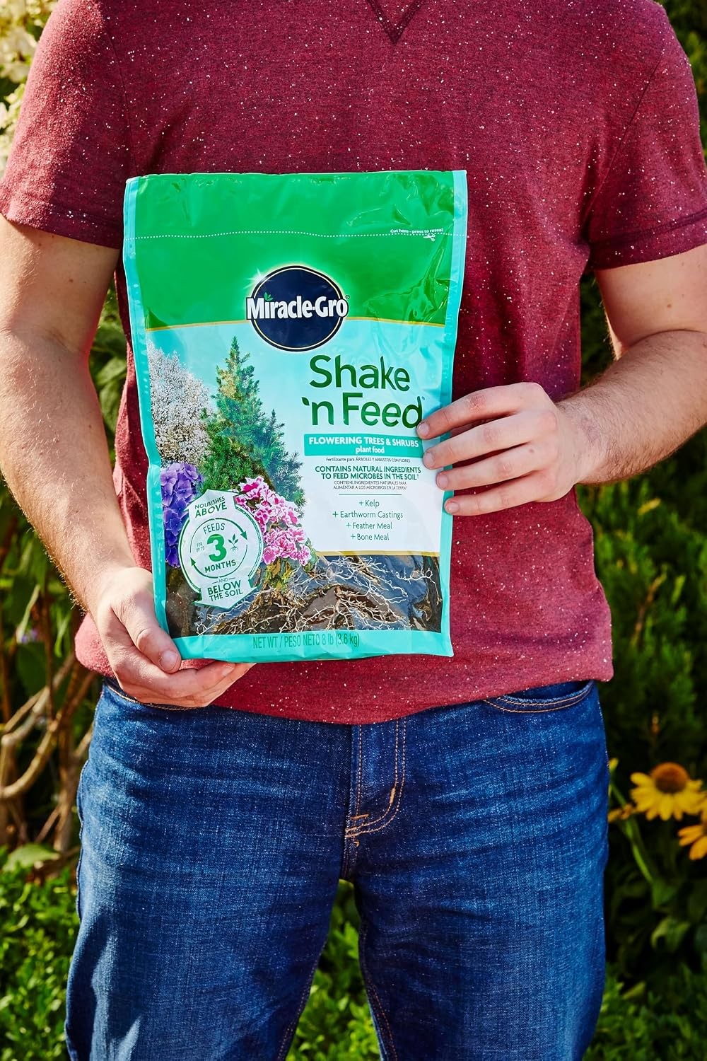 Shake N Feed Plant Food For Trees & Shrubs 8 lb Miracle-Gro Fertilizer