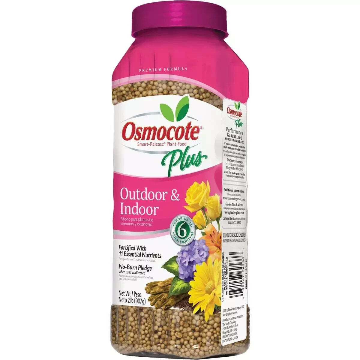 Osmocote Smart-Release Plus 2 Lb. Outdoor & Indoor Plant Food 2345012 Osmocote