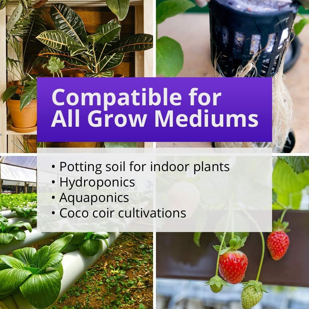 Fertilizante floración 0-7-5 con B1, potasio y fósforo para plantas 32oz