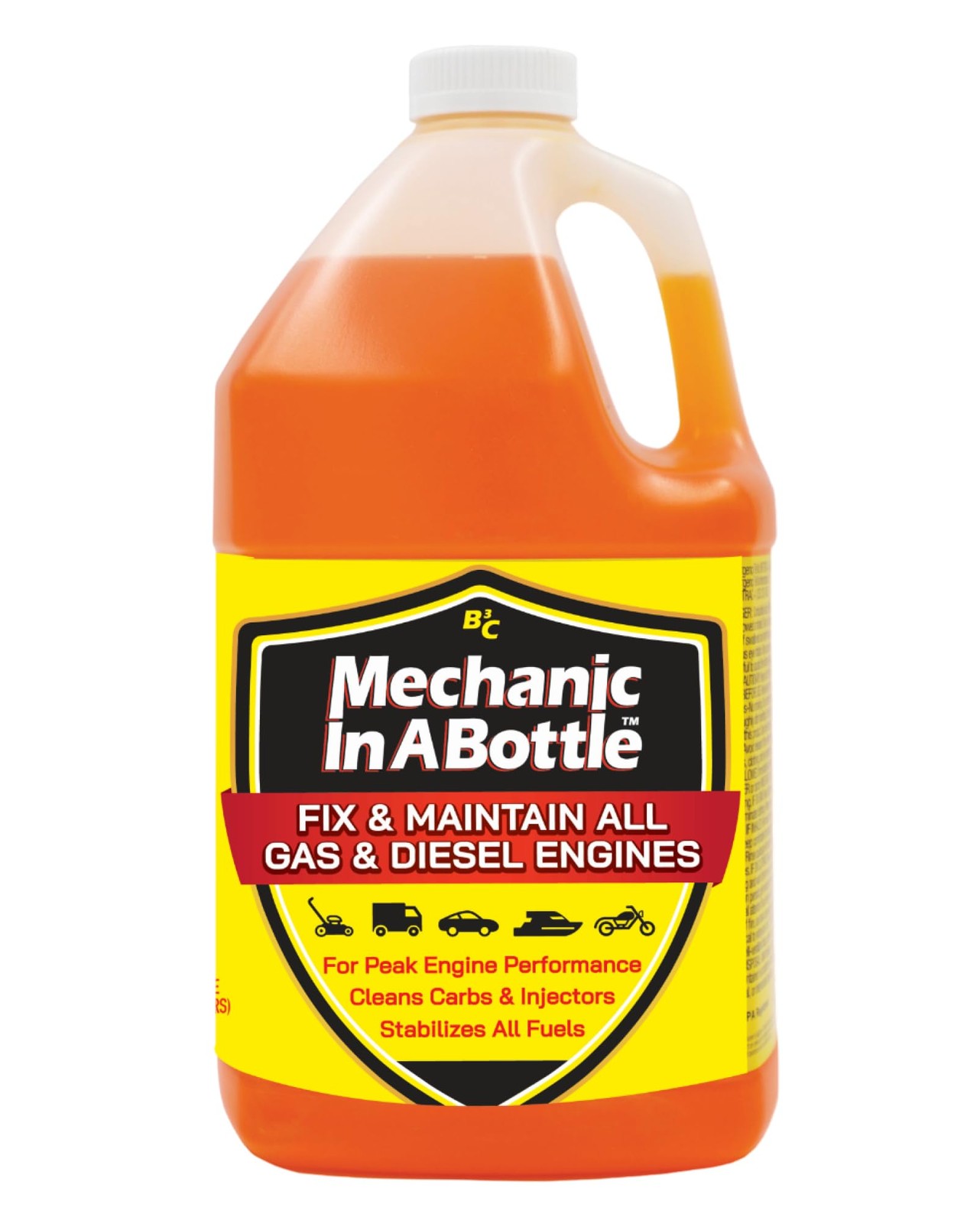 Mechanic in A Bottle Gas & Diesel Formula, Gallon Jug. Fuel System Cleaner & …