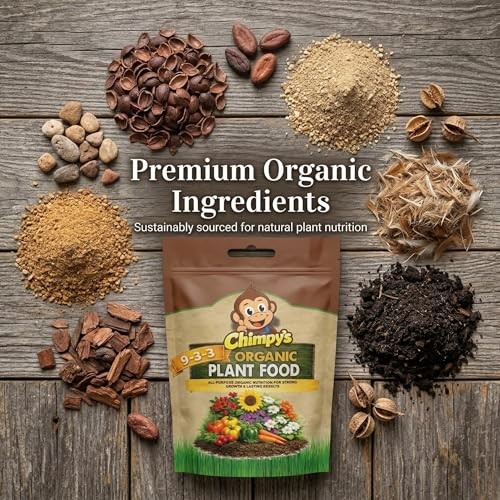 Organic 9-3-3 Plant Food Fertilizer, 4 lb – Higher Nitrogen for Faster Growth