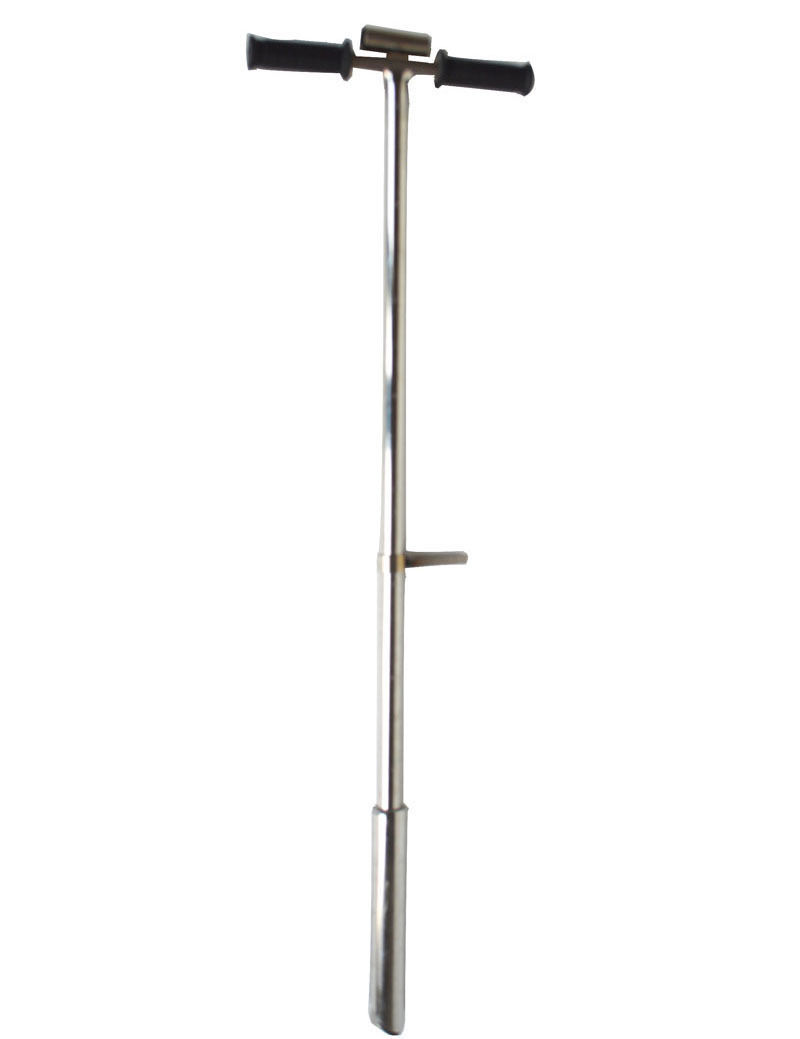 304 Stainless Steel Soil Probe Sampler with Foot Peg Probing