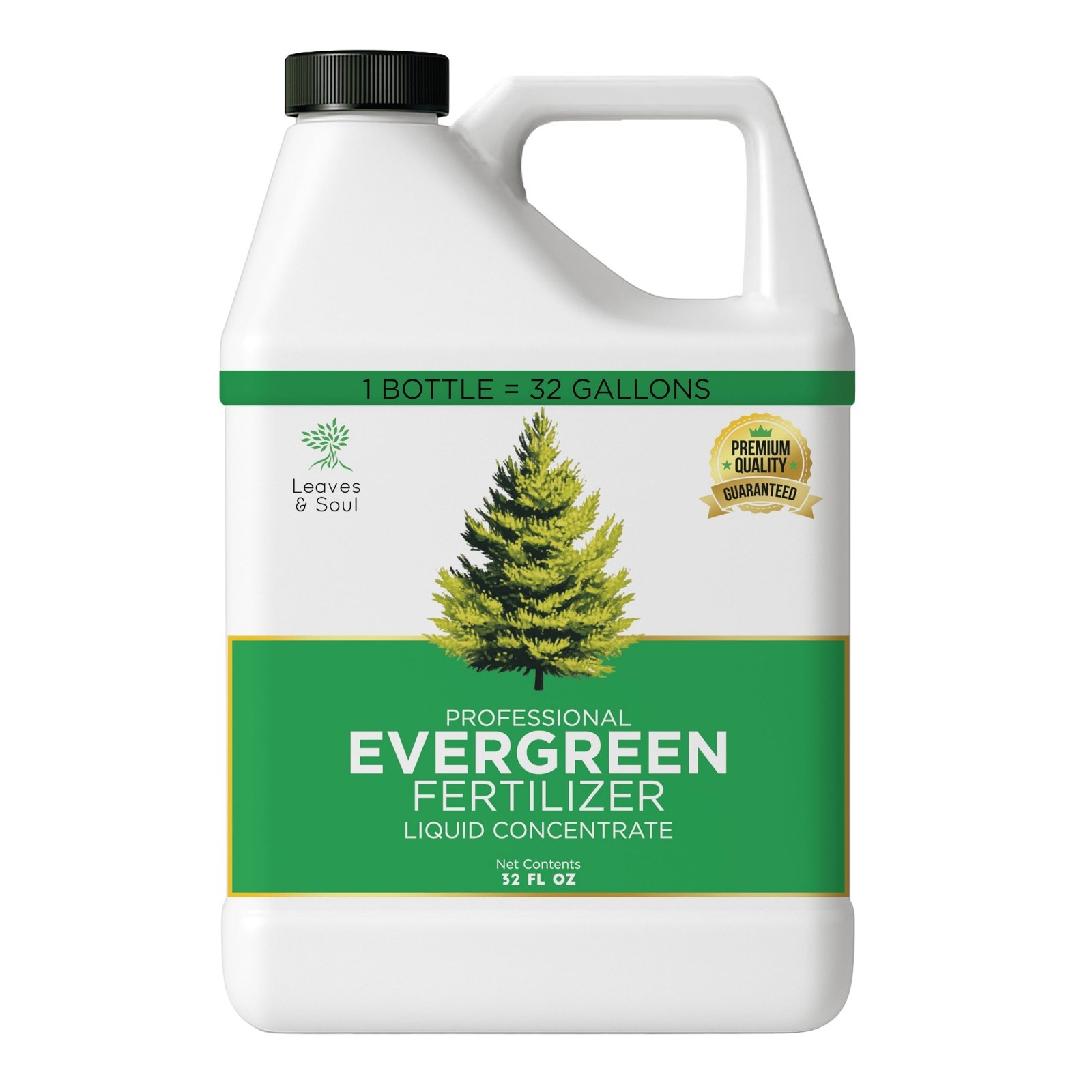 Liquid Evergreen Tree Fertilizer 32 oz – Professional 6-4-6 Concentrate for Tree