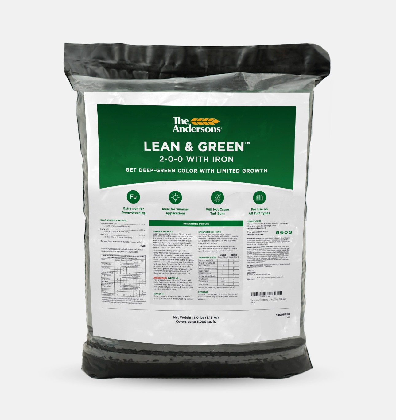 The Andersons Lean & Green® 2-0-0 Lawn Supplement/Fertilizer