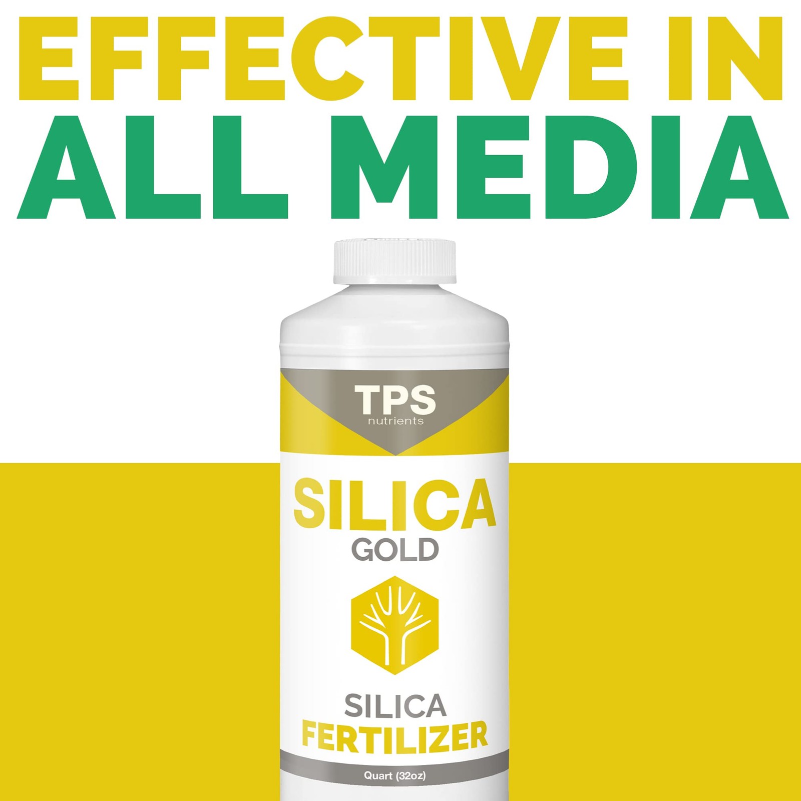 TPS NUTRIENTS Silica Gold Plant Strength Nutrient and 32 Fl Oz (Pack of 1)
