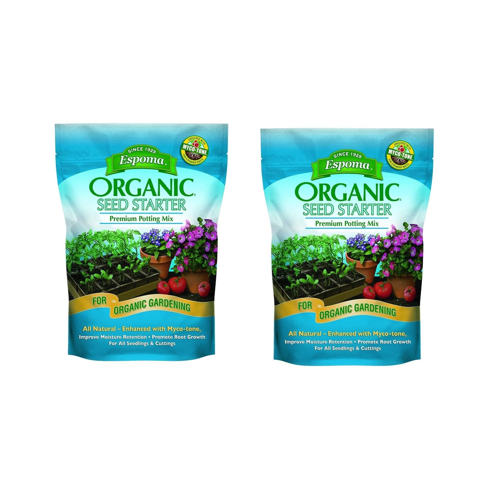 Organic Seed Starter Premium Potting Soil Mix – All Natural & Organic Seed St…