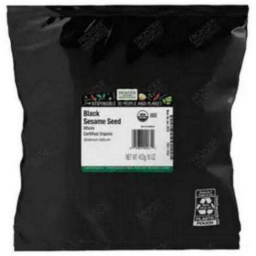 Organic Black Sesame Seed 1 Lb by Frontier Coop