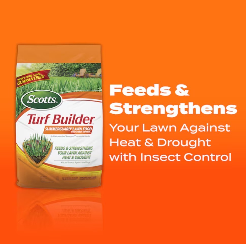 [2 PACK] Scotts Turf Builder SummerGuard Lawn Food 20-0-8 13.35 lb