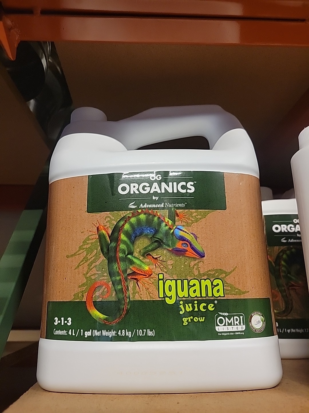 Advanced Nutrients Iguana Juice Grow Formula 1 Gallon 3-1-3 Liquid Fertilizer