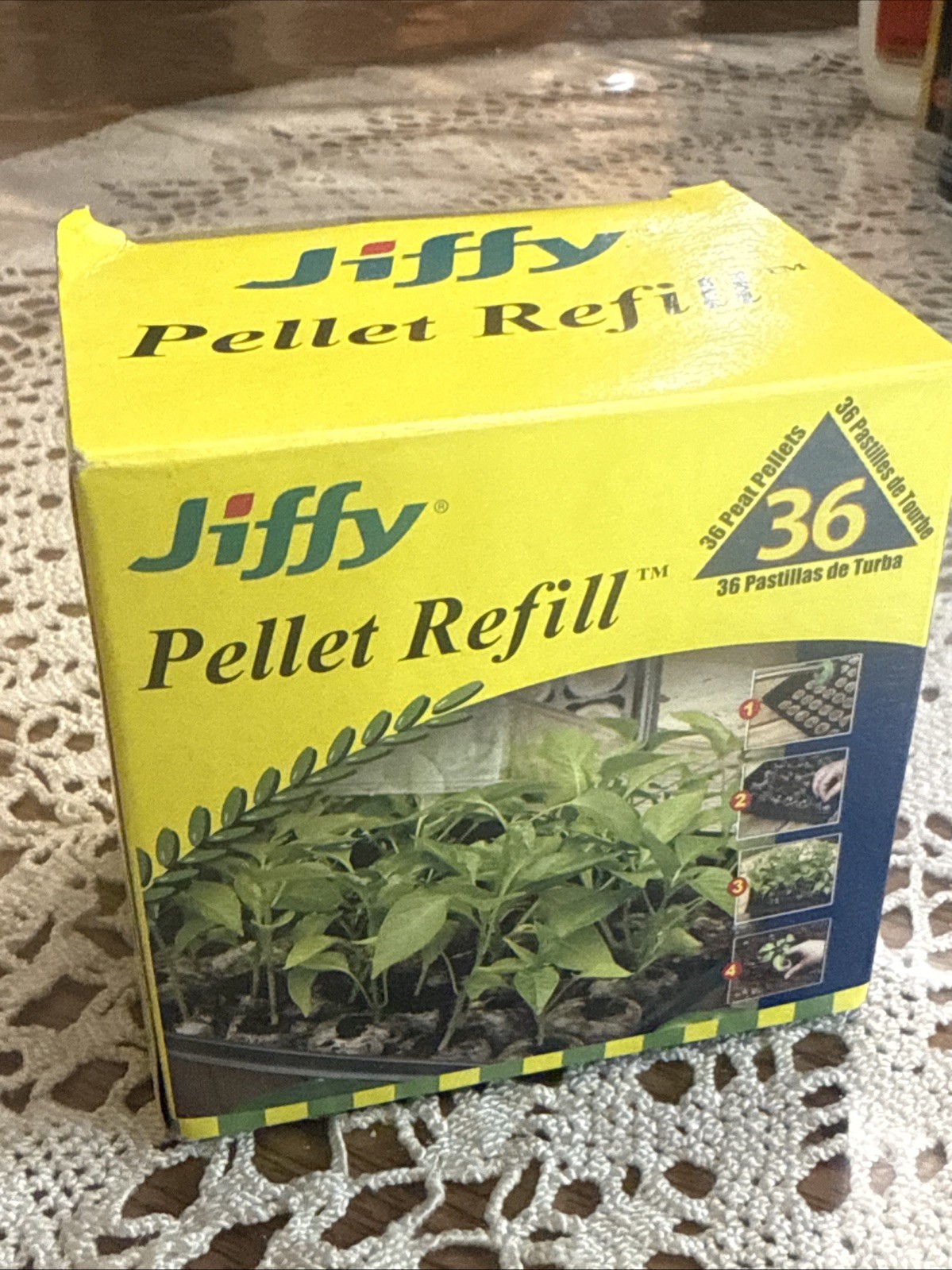 Jiffy Peat Pellet Refill 36 Count Null New Open Box