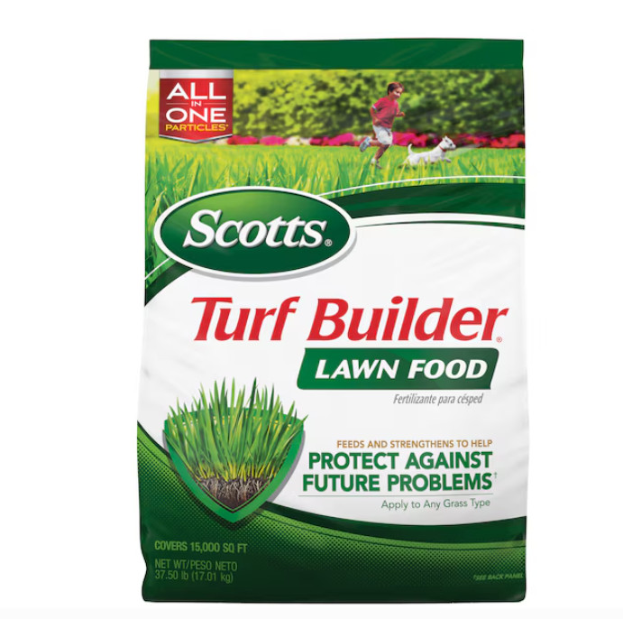 Scotts Turf Builder Lawn Food 37.5-lb 15000-sq ft 32-0-4 Lawn Fertilizer SALE