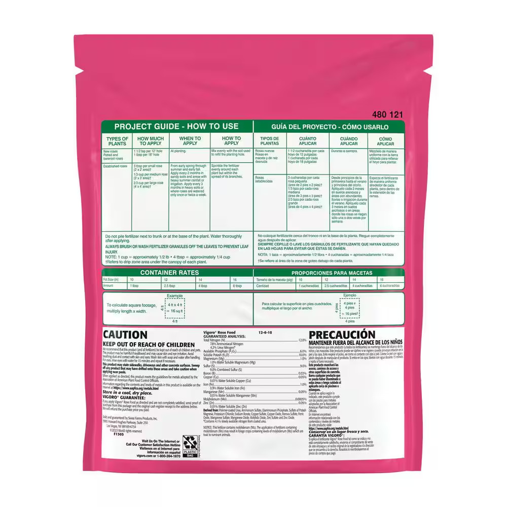 3.5 Lb. All Season Rose Plant Food (12-6-10)