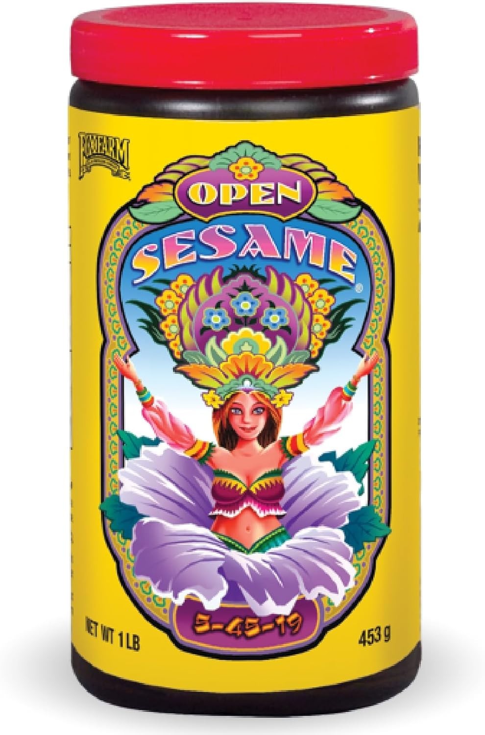 FoxFarm Open Sesame Soluble Fertilizer, 1 lb. Canister (5-45-19)