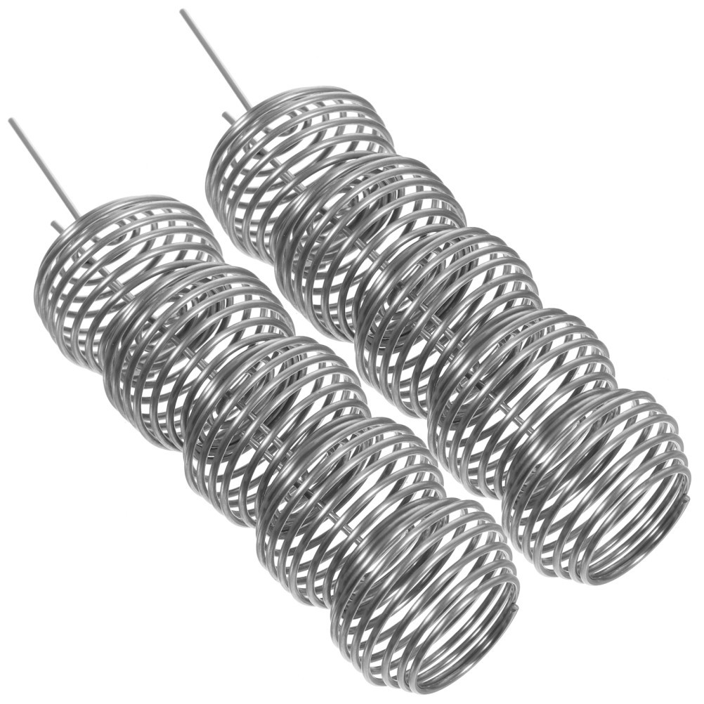 10Pcs Gardening Fertilizer Holders Stainless Steel Bonsai Boxes Durable Silver