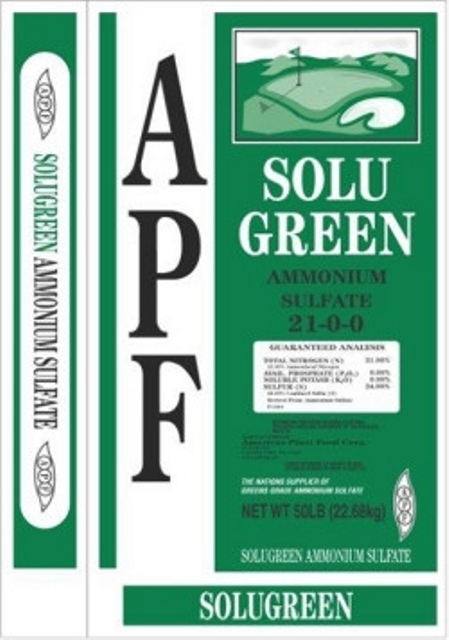 APF SoluGreen Ammonium Sulfate 21-0-0 Fertilizer – 50 Lbs.