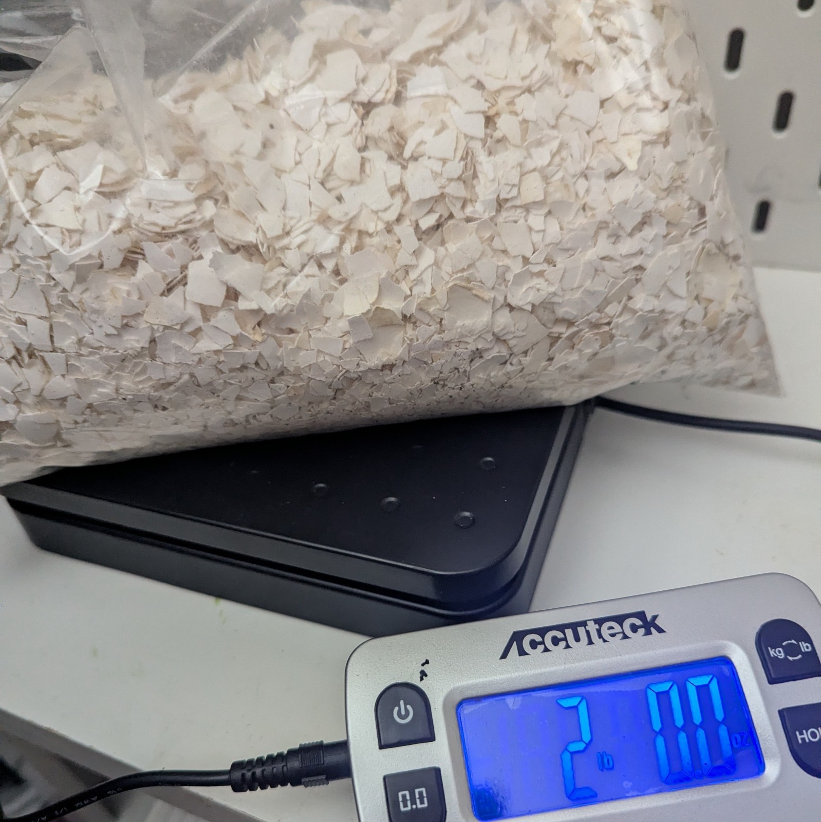 Organic Crushed Eggshells 2 Pounds Calcium Fertilizer From FL. Stock US Shipper