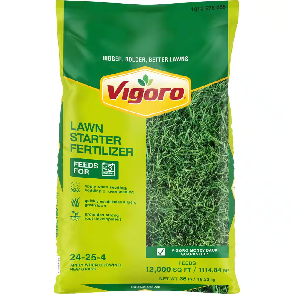 Dry Lawn Starter Fertilizer 24-25-4 12M 36 Lb.