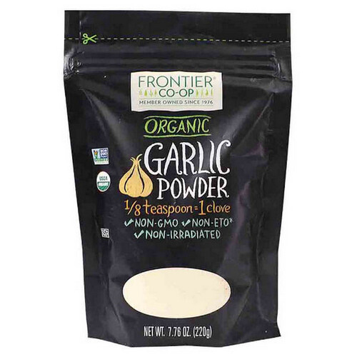 Organic Garlic Powder 7.76 Oz By Frontier Coop