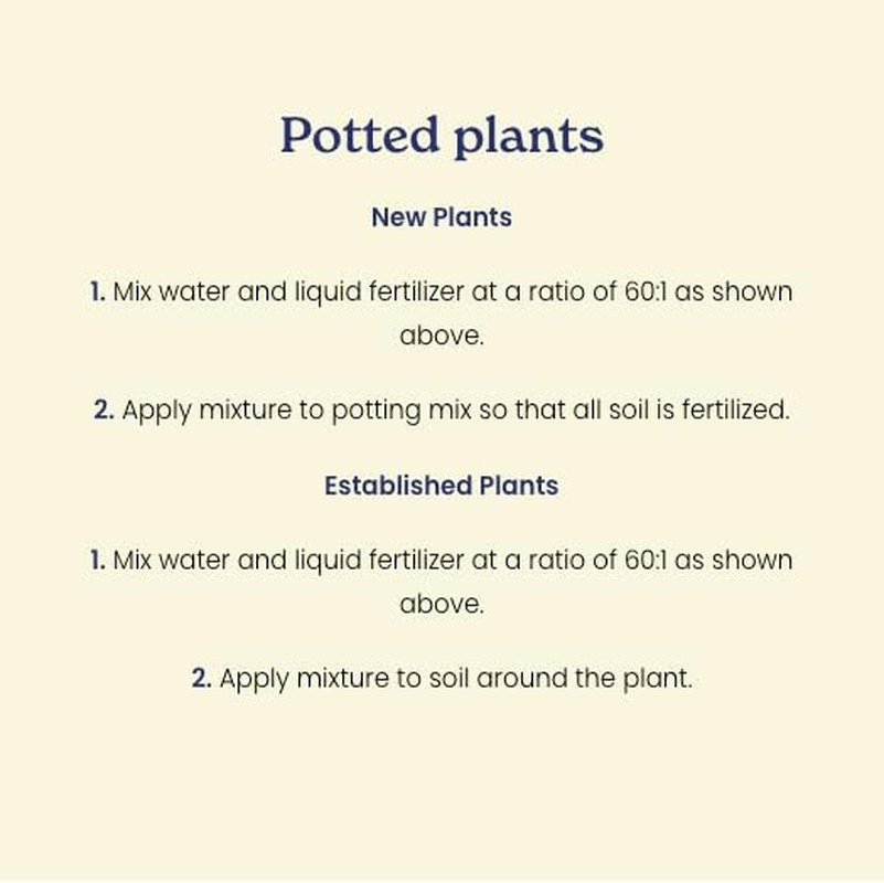 Liquid All Purpose Plant Food – Organic Fertilizer for Fruits, Flowers, Vegetabl