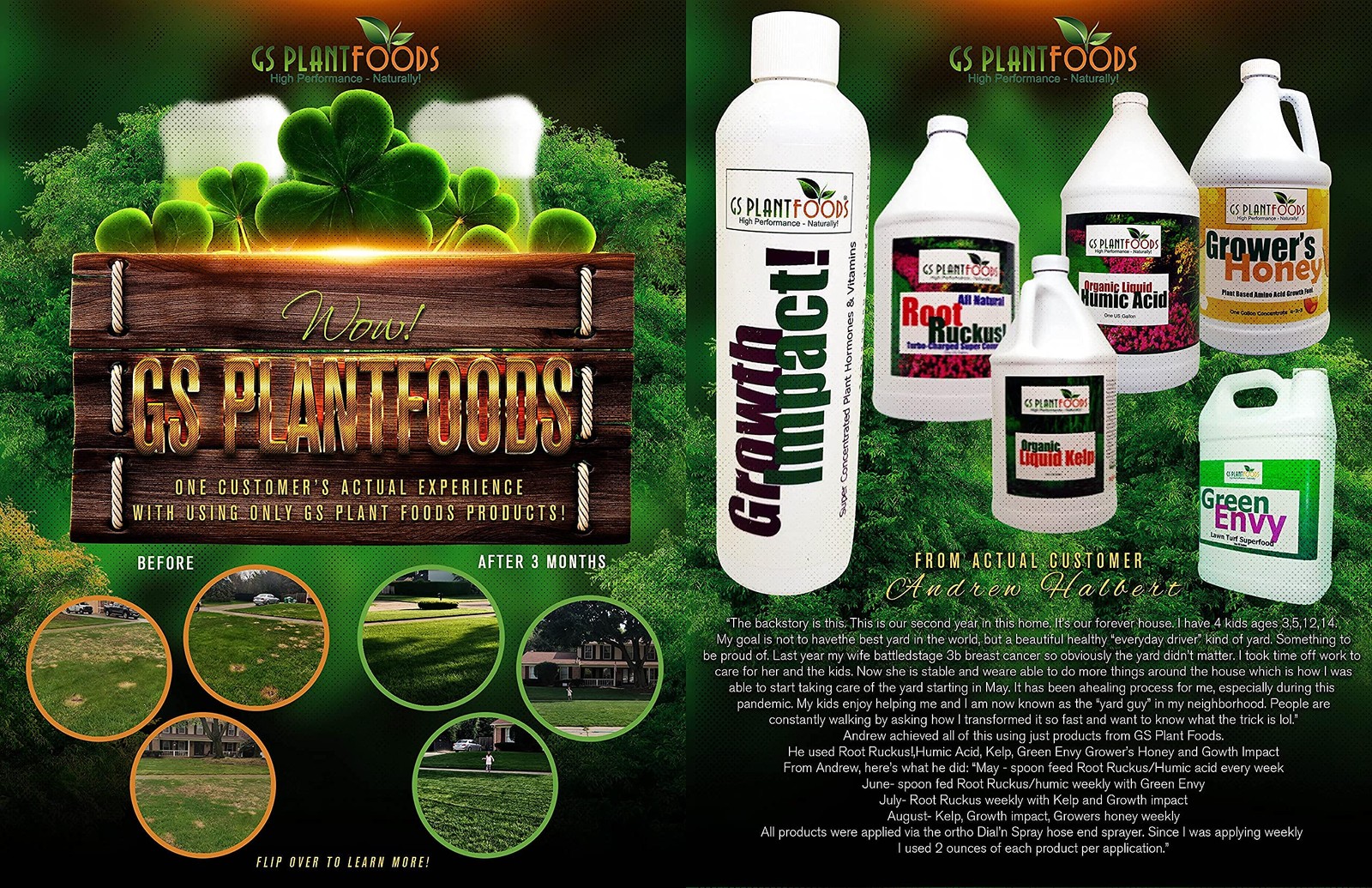 Grower’s Honey Plant Based Liquid Fertilizer – Organic Plant Food for Huge Ve…