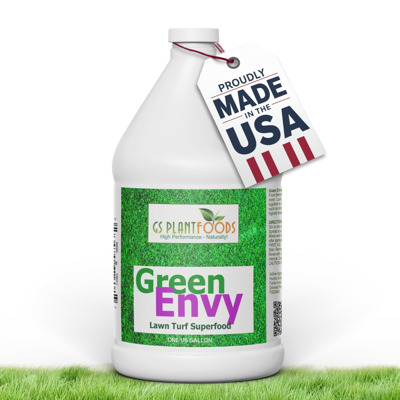 Green Envy Liquid Lawn Food / Fertilizer Concentrate For Any Grass Type 1 Gallo