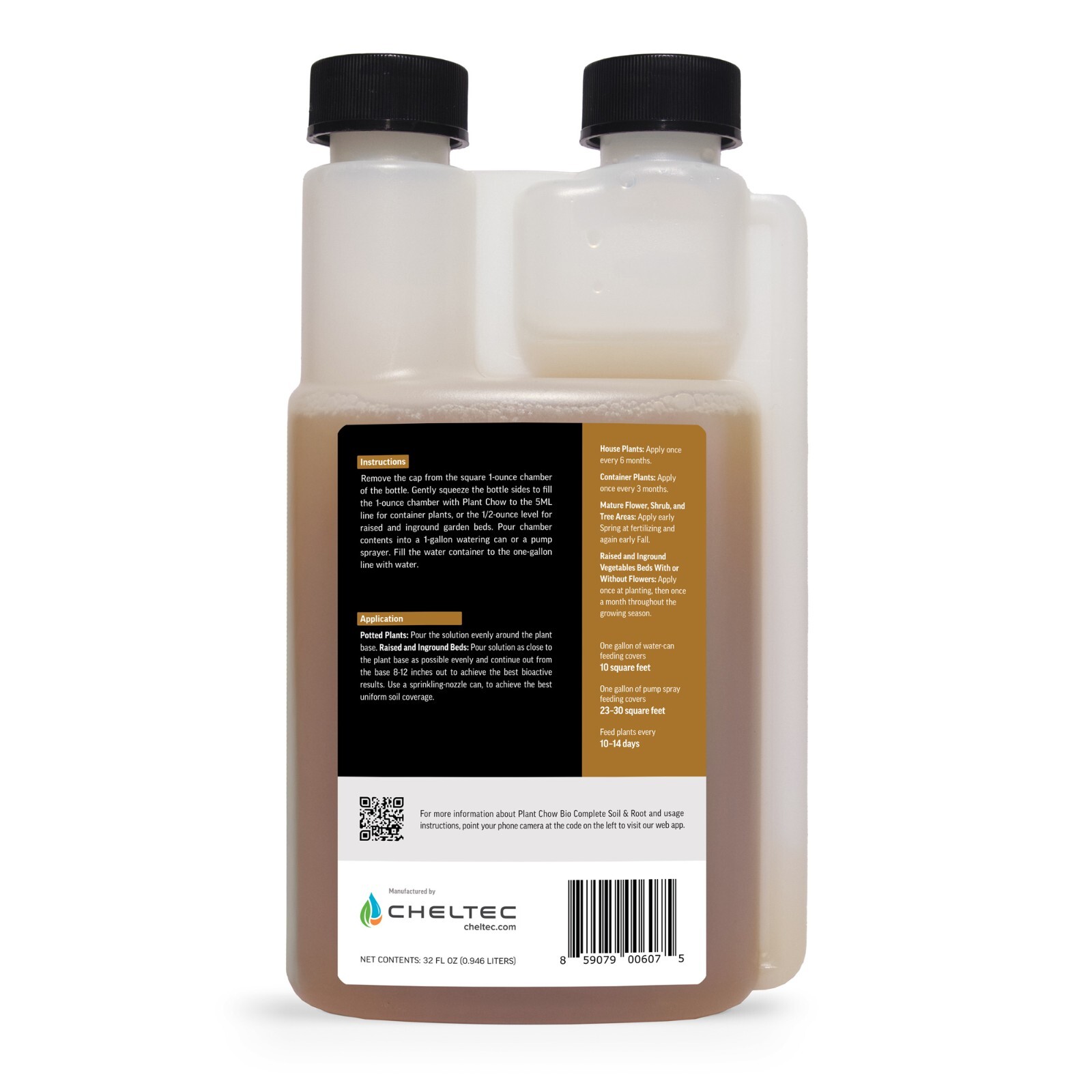 Plant Chow Soil & Root 32 oz Liquid Plant Heath Treatment Fast Root Ball Growth