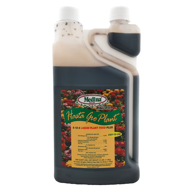 Medina 1-Quart 6-12-6 Liquid All-purpose Food