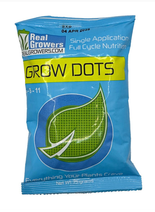 Grow Dots Plant Food, Single-Application, Programmed-Release Plant Nutrient Fert