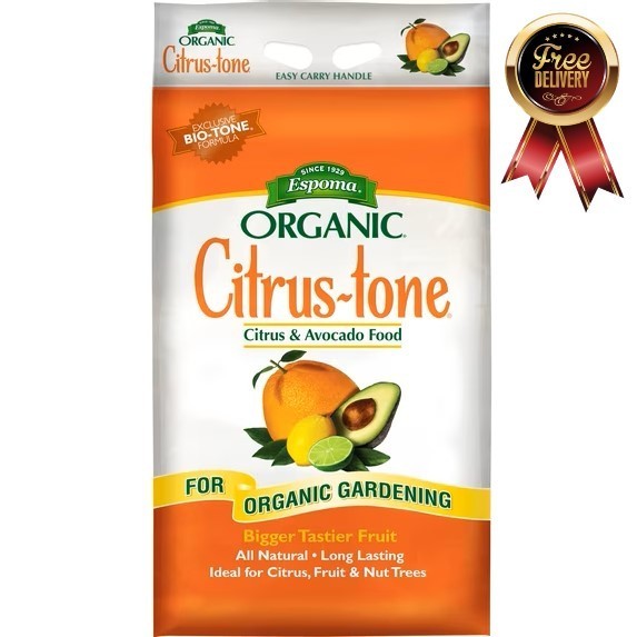 Organic Citrus-Tone for Citrus and Avocado Tree Food, 5-6-2 Fertilizer,