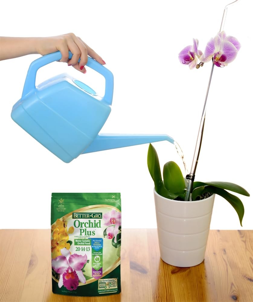 Orchid Plus 20-14-13 – Urea-Free Orchid Fertilizer for Vigorous Growth, Water…