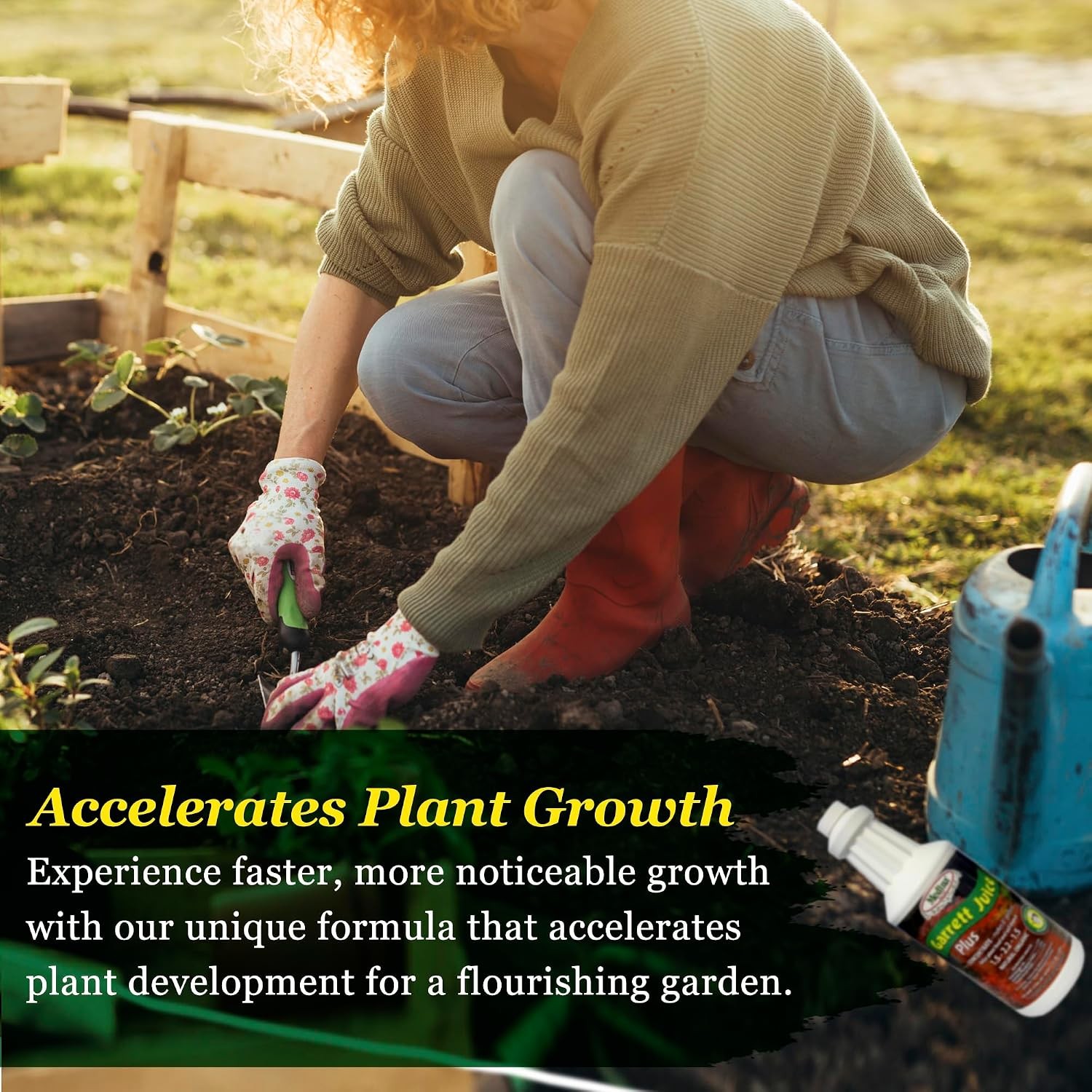 Garrett Juice Plus -Liquid Plant Food & Fertilizer for Houseplants, Lawn, & Gard