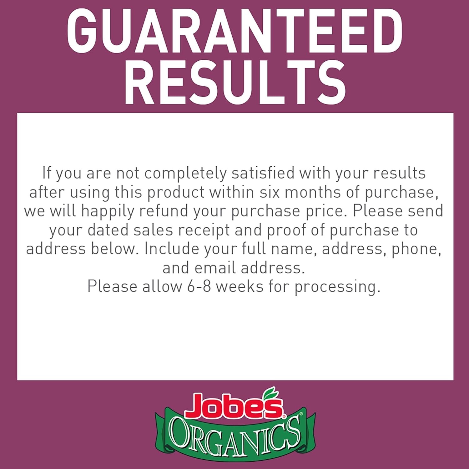 16 lbs Jobe’s OMRI Listed Fertilizer – Promotes Healthy Blooms for Roses & More