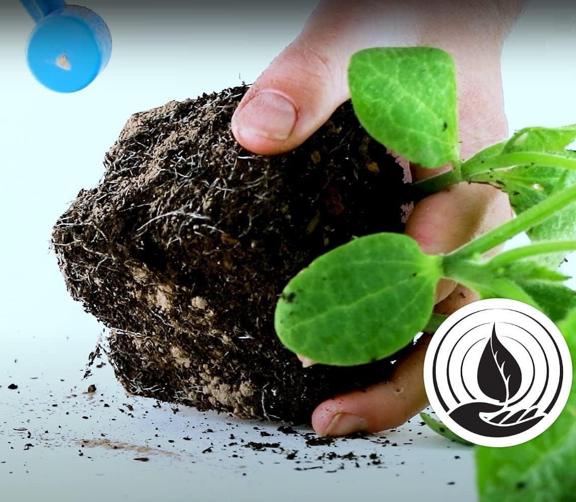 Enhance Plant Health: 1 Oz Mycorrhizal Fungi for Germination & Nutrient Boost