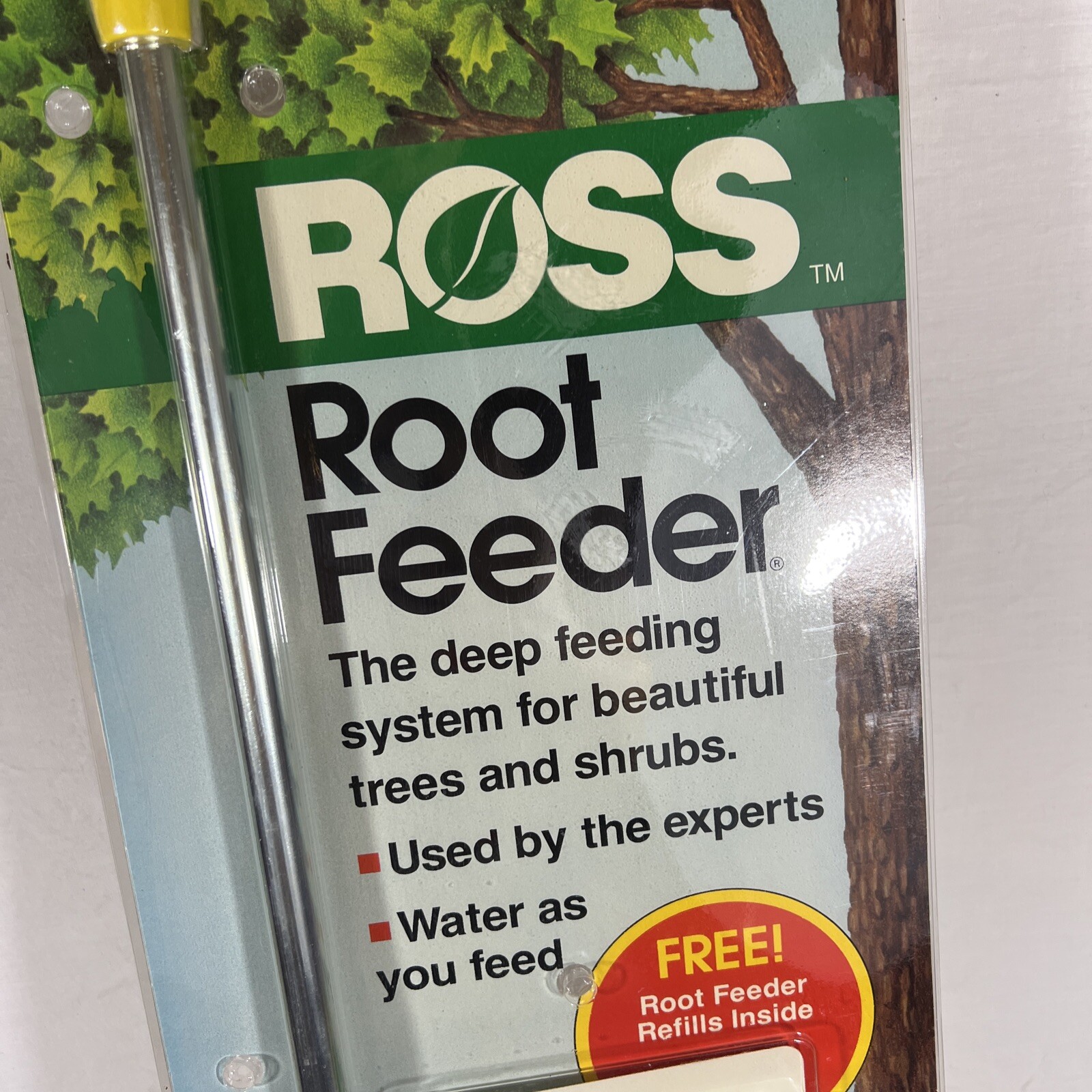 (NEW) Vintage Ross Root Feeder Heavy Duty Model 1200A W/Bonus Cartridges SEALED