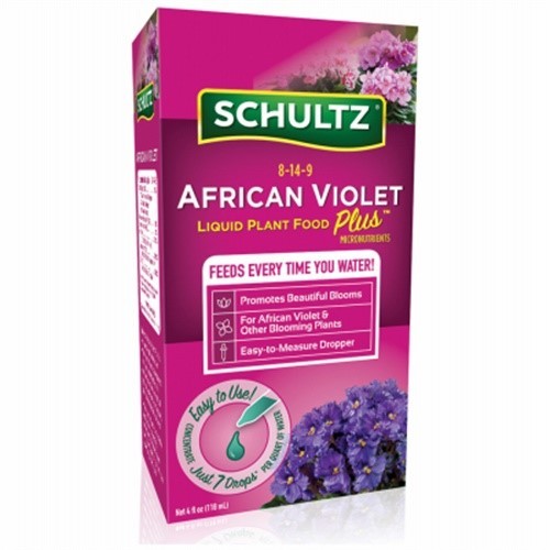 Schultz African Violet Plus Liquid Plant Food 4 oz (Pack of 5)