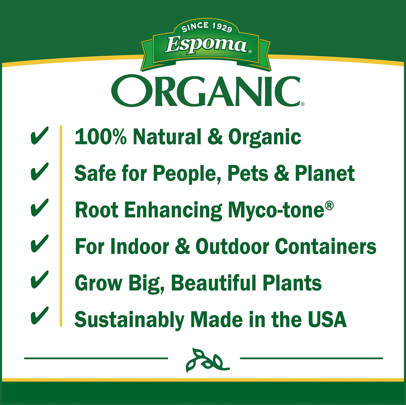 8 Quart Organic Potting Soil for Indoor Outdoor Plants Vegetables Flowers