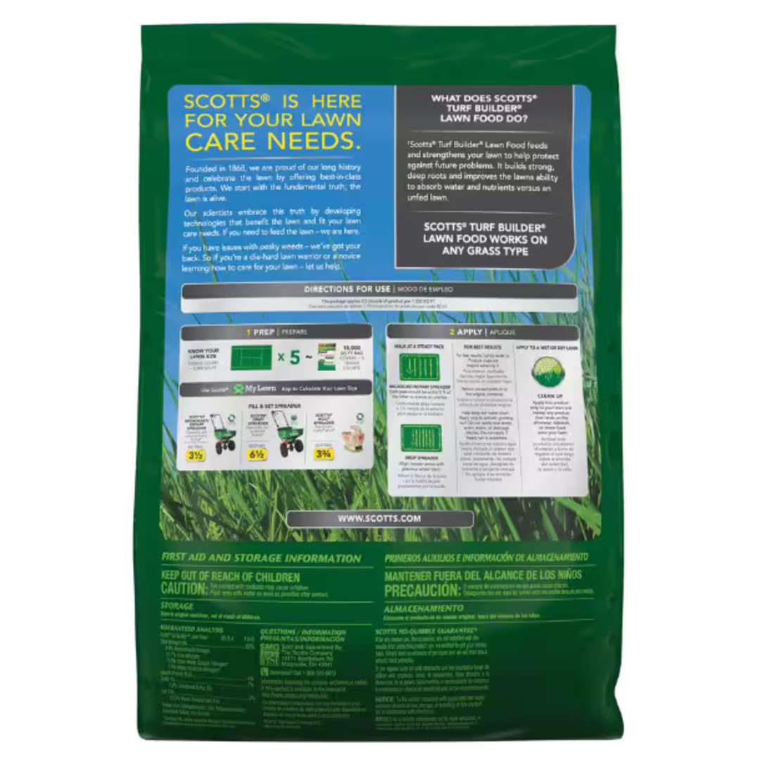 Turf Builder 37.5 lbs. 15,000 sq. ft. Dry Lawn Fertilizer for All Grass Types