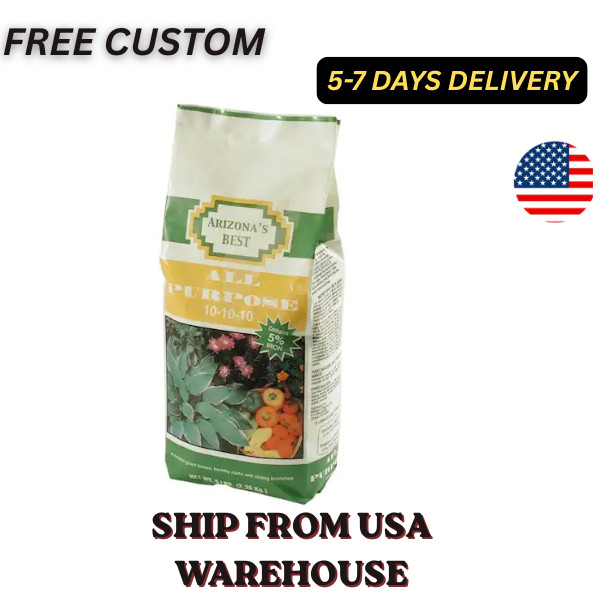 All Purpose Plant Food 5 Lb. 10-10-10 Green Growth for Shrubs Trees Grasses Soil