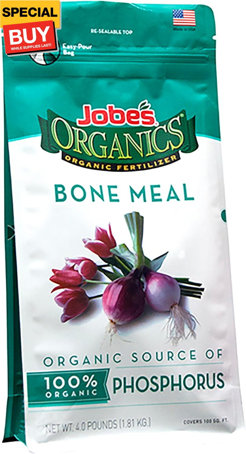 Granular Bone Meal Fertilizer, Strong Root Development for Bulbs, Tomatoes, Rose