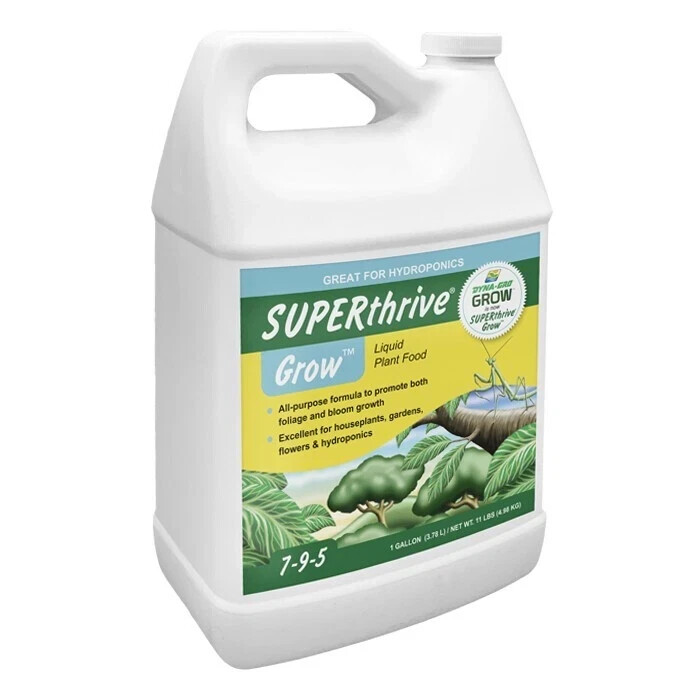 Dyna-Gro/SUPERthrive Grow Gallon 7-9-5, An all-purpose