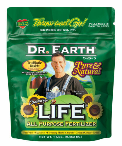 Dr Earth 71164 1 Lb Minis® Life®: All Purpose Fertilizer 5-5-5