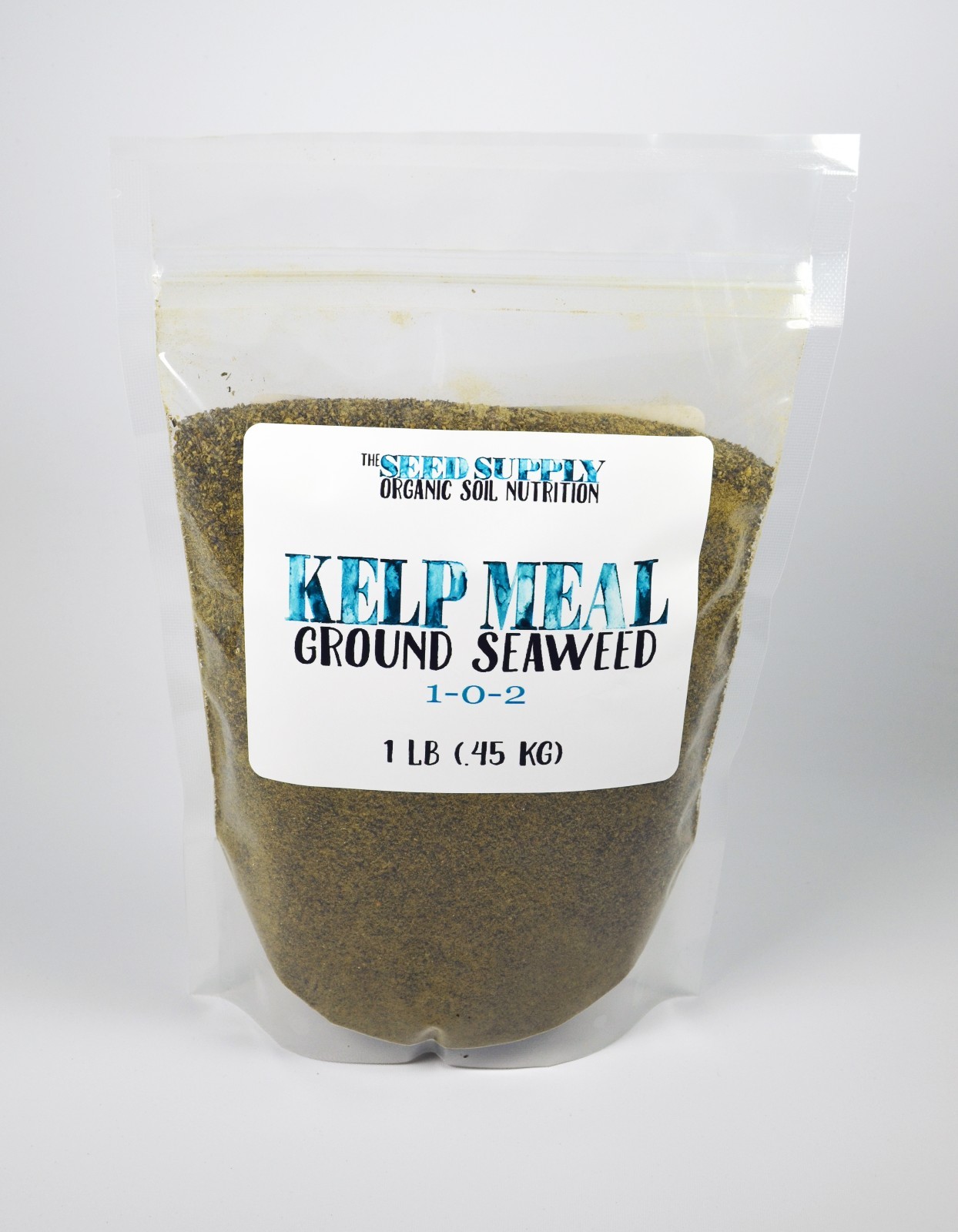 1 Pound Organic Kelp Meal 1-0-2 Natural Norwegian Seaweed Fertilizer