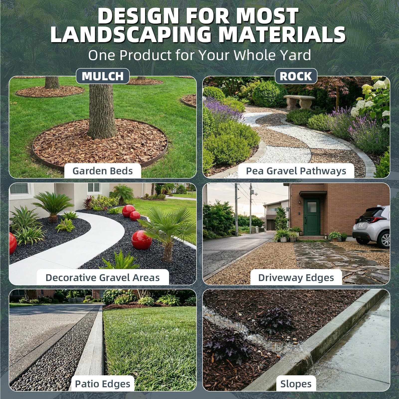 Rock Glue, 1Gallon Mulch Bond for Landscaping with Sprayer, Lasts Up to 2 Yea…