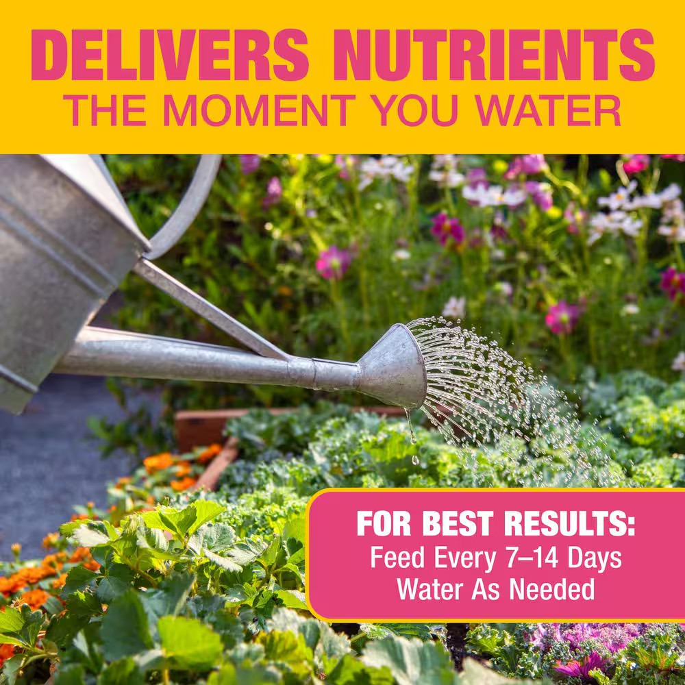 1.5 Lb. Water Soluble Rose and Flower Plant Food for Roses, Flower Beds and Cont