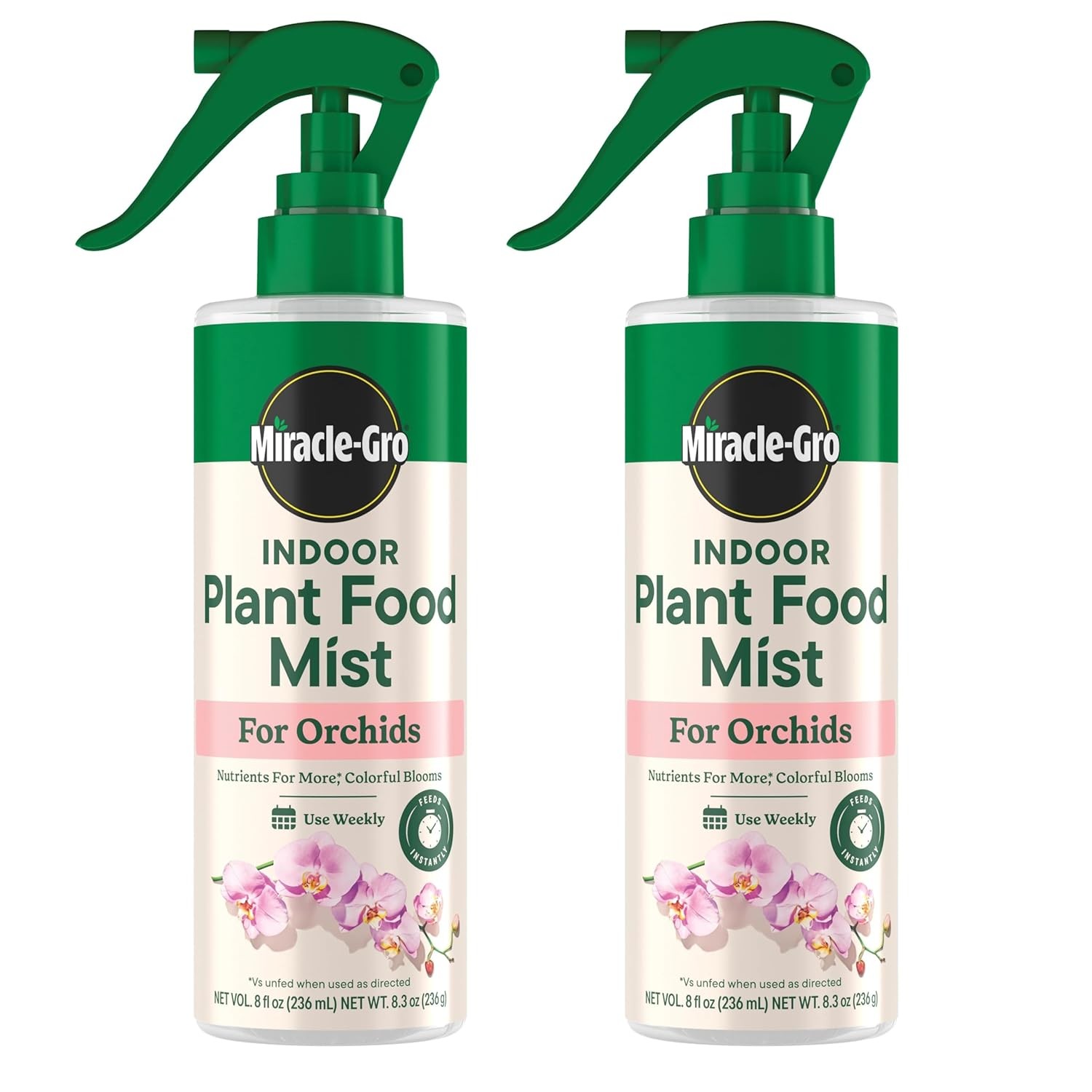 Indoor Plant Food Mist Orchids Orchid Plant Food 8 Fl Oz 2-Pack Liquid